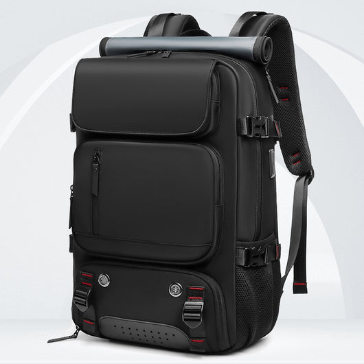 Mochila de Viaje de Gran Capacidad para Hombre con Compartimento para Laptop Impermeable