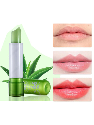 Labial Hidratante Aloe Vera con Cambio de Color - Image 9