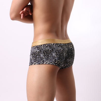 Bóxers Estampado Leopardo Dorado para Hombre - Image 11