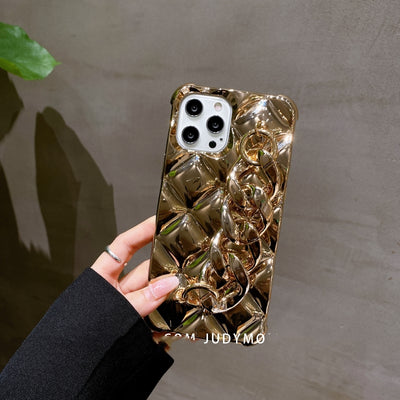 Funda para Teléfono Cadena Dorada Premium - Image 2