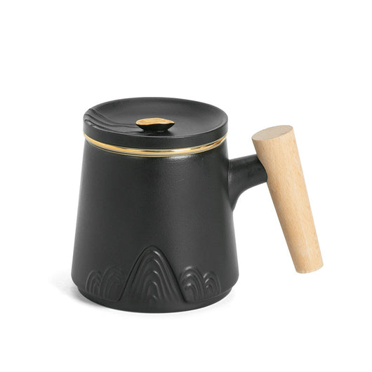 Taza Cerámica Zhoushan con Filtro Separador y Tapa - Image 13