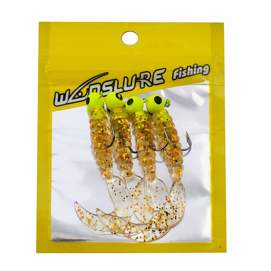 Anzuelo Cabeza Plomada con Cebo Blando Biónico para Pesca - Image 2