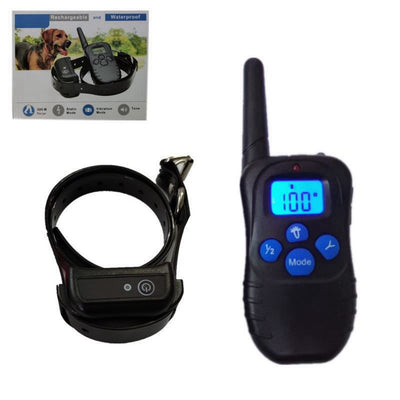 Entrenador Portátil para Perros con Botón Impermeable