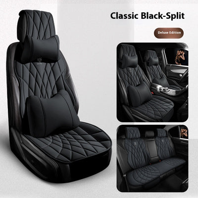 Funda de Asientos de Cuero Premium para Auto - Juego Completo 5 Plazas - Image 21