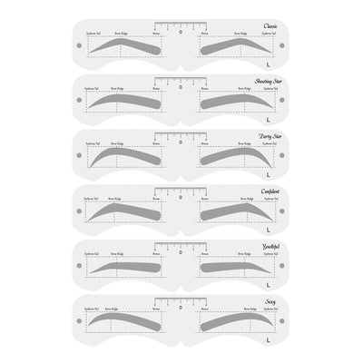 Plantilla Reutilizable para Cejas con Banda Elástica - Kit DIY de Maquillaje - Image 11