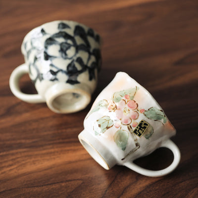 Taza de Cerámica Artesanal Pintada a Mano con Diseño Vintage - Image 10