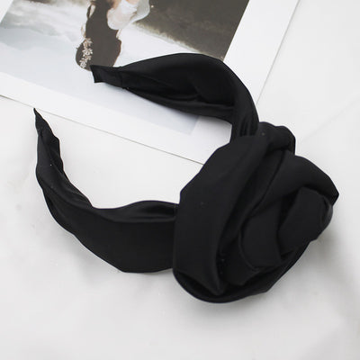 Diadema de Satén con Pasador - Accesorios para el Cabello - Image 3