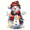 Lantern Snowman