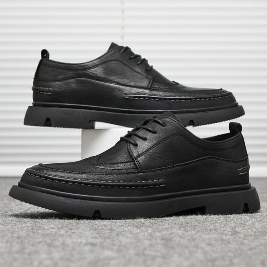Zapatos de Cuero para Hombre Transpirables - Estilo Business Casual Elegante - Image 5