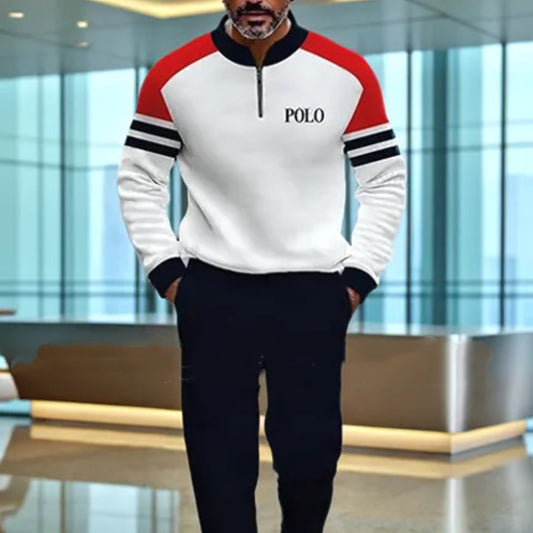 Conjunto Deportivo Hombre Impresión 3D - Sudadera y Pantalón Largo