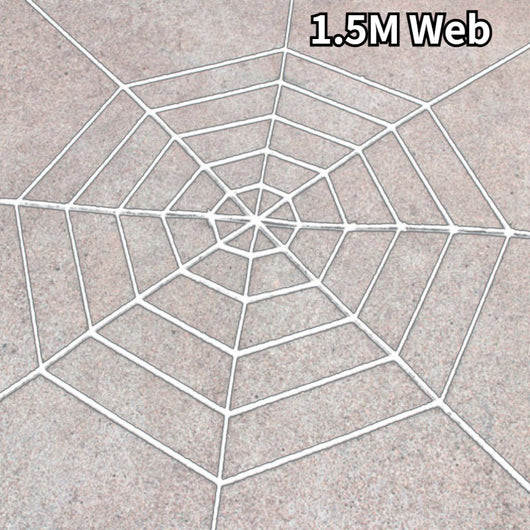 Decoración Halloween Araña Gigante y Fantasma Esponjoso para Casa Embrujada - Image 7