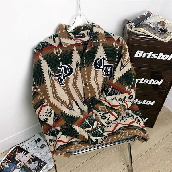 Chaqueta Casual de Manga Larga Estilo Nicho