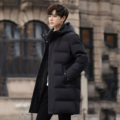 Abrigo de Invierno Ejecutivo para Hombre - Corte Moderno - Image 4