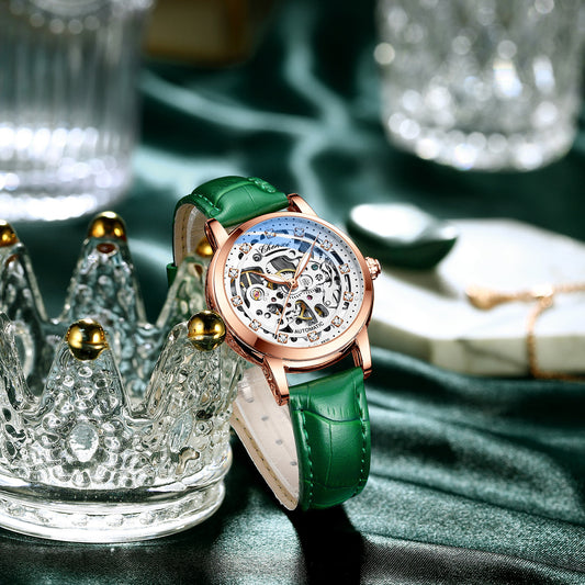 Reloj Mecánico Automático Hueco Diamond con Resistencia al Agua - Image 2