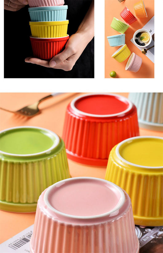 Tazón de Cerámica para Huevo al Vapor - Resistente al Horno - Image 25
