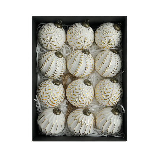 Bolas Navideñas Antiguas 8cm - Ornamentos Decorativos Clásicos - Image 5