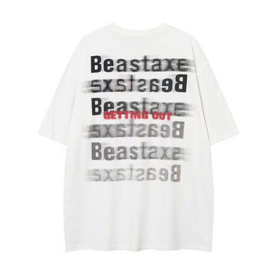 Camiseta de Algodón con Estampado de Letras para Hombre - Image 5