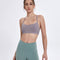 Sujetador Deportivo Cross Back con Soporte Push Up para Yoga y Running
