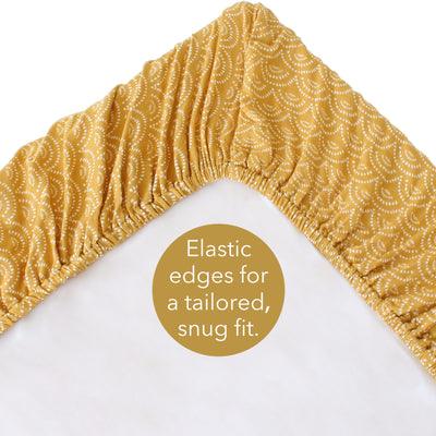 Juego de Sábana Ajustable para Cuna con Estampado Integral - Image 10