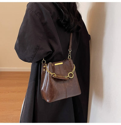 Bolso de Hombro de Gran Capacidad con Correa Ancha - Image 19