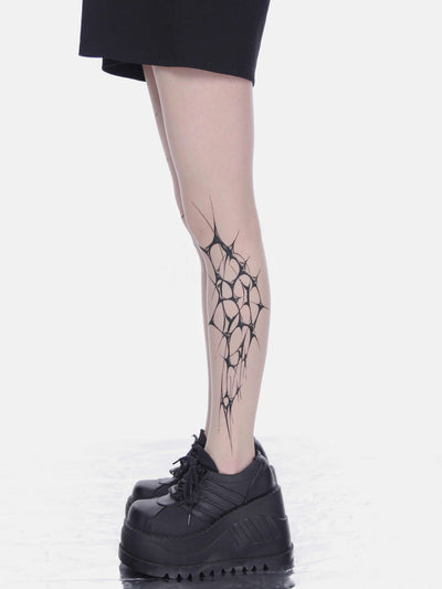 Medias Tatuadas Ultrafinas para Mujer - Image 9
