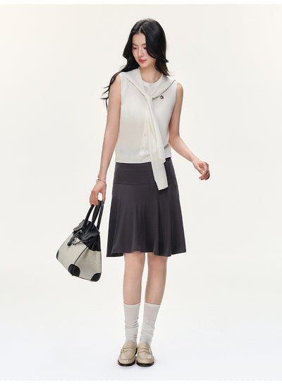 Chaleco Tejido Ice Silk sin Mangas - Blusa Suelta y Fresca - Image 27