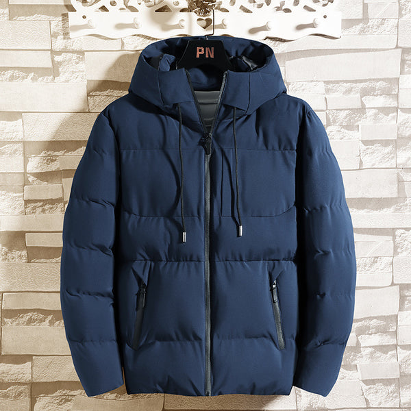 Chaqueta Acolchada Térmica con Capucha - Abrigo Cálido de Plumón