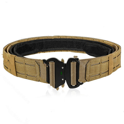 Cinturón Táctico Militar Doble Capa para Entrenamiento al Aire Libre - Image 3