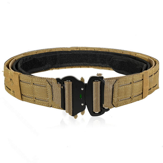 Cinturón Táctico Militar Doble Capa para Entrenamiento al Aire Libre - Image 3