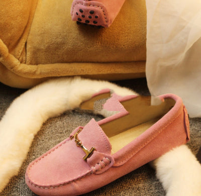 Zapatos Beanie de Cuero Mate con Hebilla T - Colección Primavera Otoño - Image 8