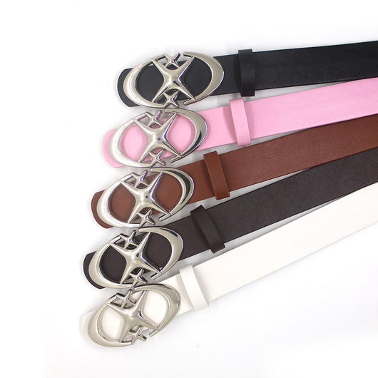 Cinturón de Diseño Exclusivo con Hebilla Luna Creciente, Cruz y Estrella - Image 2