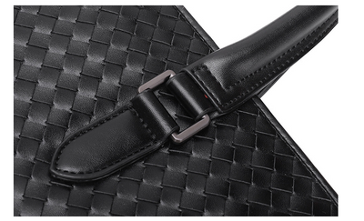 Bolso Tejido Casual Coreano para Hombre - Porta Documentos - Image 7
