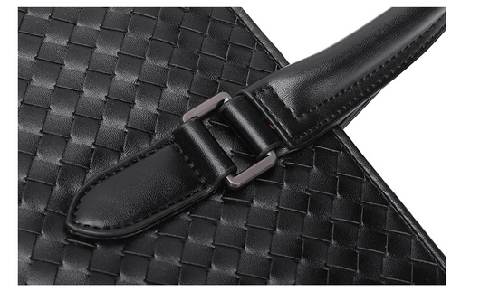 Bolso Tejido Casual Coreano para Hombre - Porta Documentos - Image 7