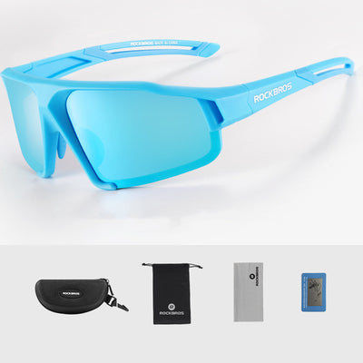 Gafas de Ciclismo Polarizadas con Cambio de Color Protección Contra Viento y Arena - Image 6