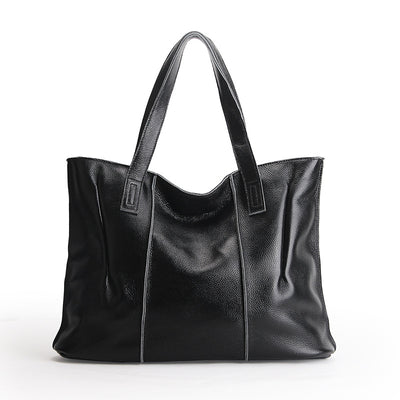 Bolso de Cuero Genuino para Hombro - Diseño Minimalista de Primera Calidad - Image 8