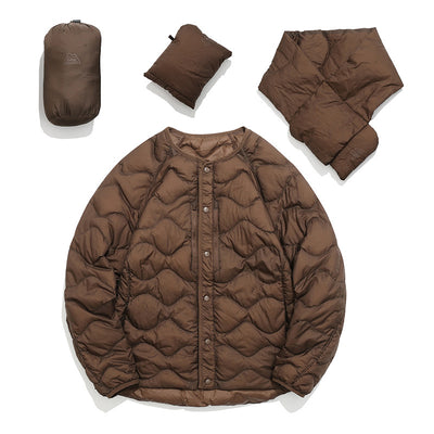 Chaqueta Acolchada Casual Onda para Parejas - Image 10