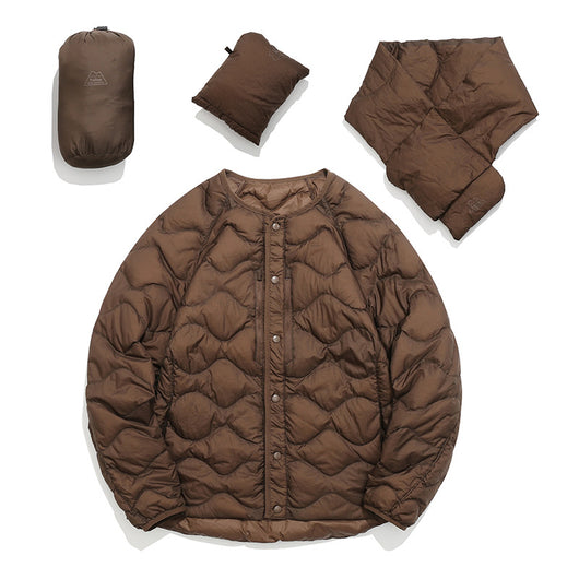 Chaqueta Acolchada Casual Onda para Parejas - Image 10