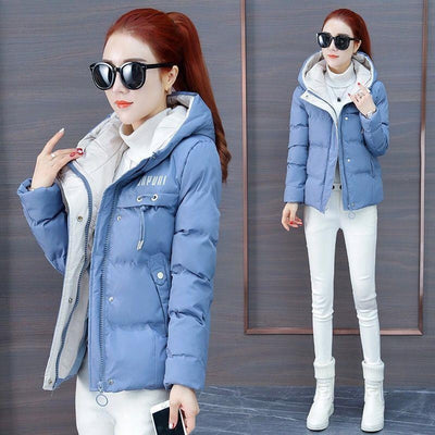Abrigo de Plumón y Algodón para Invierno - Chaqueta Suelta y Cálida para Mujer - Image 16