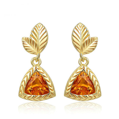 Aretes de Citrino Natural - Image 8