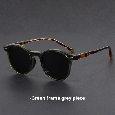 Gafas de Sol Retro Marco Redondo Ultraligero con Protección UV - Image 5