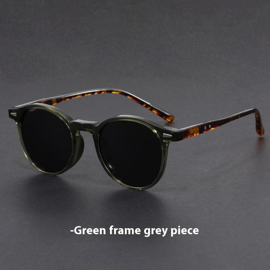 Gafas de Sol Retro Marco Redondo Ultraligero con Protección UV - Image 5