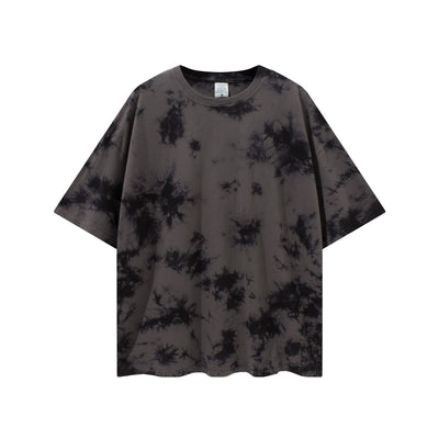 Camiseta Tie Dye Irregular para Hombre - Manga Corta - Image 3