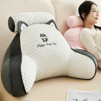 Almohada de Apoyo Lumbar Grande con Relleno Suave