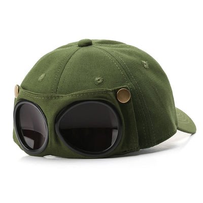 Gafas de Sol Piloto Personalizadas con Gorra - Estilo Aviador para Hombre - Image 5