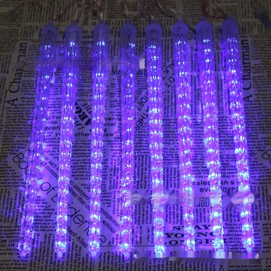 Lámpara Solar Navideña con Luces LED en Forma de Cono de Hielo - Image 3