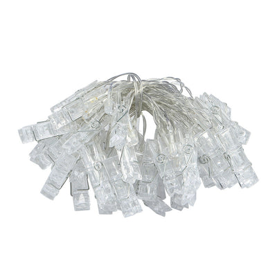 Guirnalda de Luces LED con Pinzas para Fotos - Image 12