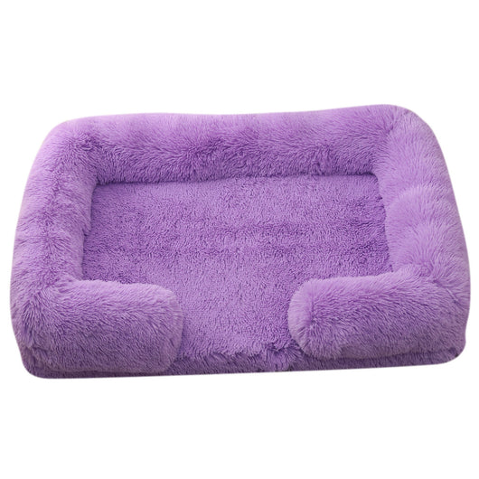 Cama Redonda Acolchada para Perros y Gatos - Image 12