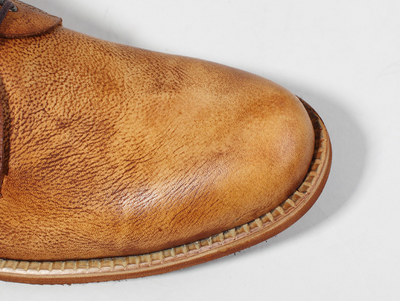 Zapatos de Cuero Retro Brogue para Hombre con Tallado Artesanal - Image 12