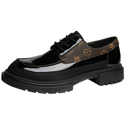 Zapatos Casuales de Cuero con Plataforma para Hombre - Image 5