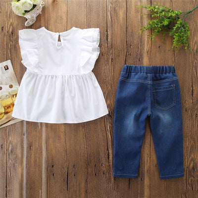 Conjunto Casual Chaqueta y Pantalón de Mezclilla - Image 8